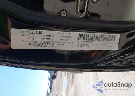 2016 Dodge Dart Gt z USA, uszkodzony, nr VIN 1C3CDFEBXGD624295